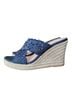 Draper James Blue Wedges Size 7 - photo 5