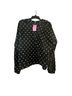 Edikted Polka Dots Black White Pullover Hoodie Size M - photo 1