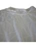 Shein 100% Nylon Graphic White Long Sleeve Button-Down Shirt Size L - photo 1