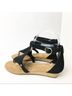 Koolaburra 100% Suede Solid Black Sandals Size 6 1/2 - photo 7