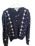 Margules Blue Cardigan Size M - photo 1