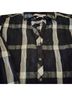 Foxcroft Plaid Black White Gray Button-Down Shirt Size 0X - photo 1