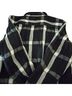 Foxcroft Plaid Black White Gray Button-Down Shirt Size 0X - photo 2