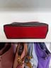 Coach Print Brown Red Leather Shoulder Bag One size - photo 3