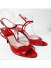 Laurence Dacade 100% Leather Red Heels Size EU 38 - photo 4