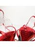 Laurence Dacade 100% Leather Red Heels Size EU 38 - photo 7