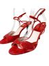 Laurence Dacade 100% Leather Red Heels Size EU 38 - photo 6