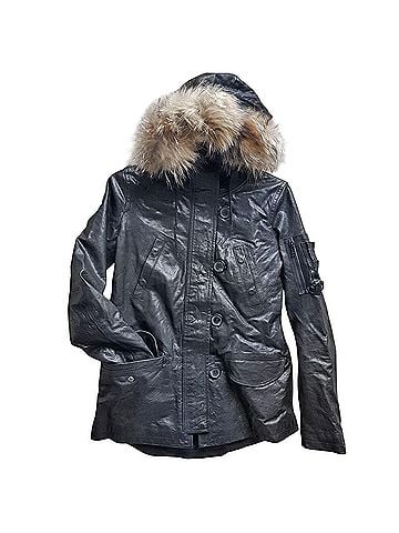 MOUSSY Leather Jacket (view 1)