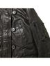 MOUSSY 100% Leather Black Leather Jacket Size 2 - photo 2