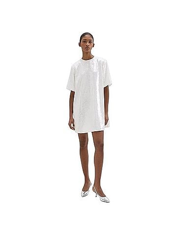 Theory Sequin T-Shirt Mini Dress Cocktail Dress (view 1)