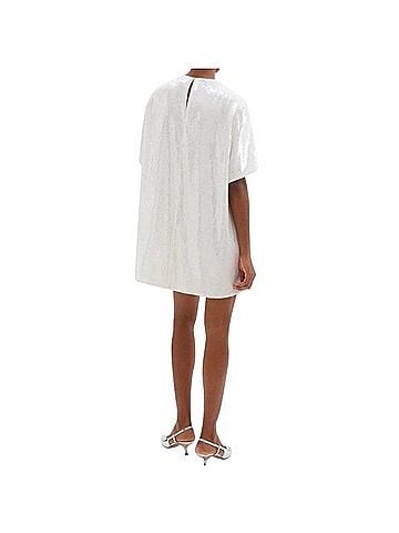 Theory Sequin T-Shirt Mini Dress Cocktail Dress (view 2)