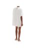 Theory 100% Polyester Solid White Cocktail Dress Size S - photo 2