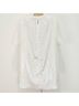 Theory 100% Polyester Solid White Cocktail Dress Size S - photo 16