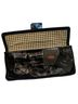 HOBO 100% Leather Black Gold Leather Clutch One size - photo 6