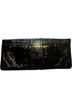 HOBO 100% Leather Black Gold Leather Clutch One size - photo 2