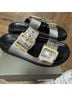 ALLSAINTS Silver Gold Sandals Size 7 - photo 5