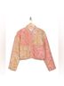 7 For All Mankind Print Pink Orange Jacket Size M - photo 11