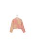 7 For All Mankind Print Pink Orange Jacket Size M - photo 1