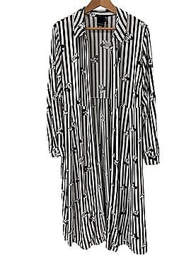 Disney 4D Mickey & Minnie Head Stripe Kimono Duster Jacket (view 1)