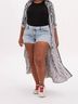 Disney 100% Rayon Stripes Black White Jacket Size 1X - photo 5