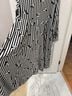 Disney 100% Rayon Stripes Black White Jacket Size 1X - photo 11