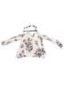 Torrid Floral White Multi Color Long Sleeve Blouse Size 1 - photo 1