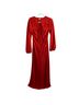 Astr 100% Polyester Solid Red Cocktail Dress Size S - photo 2