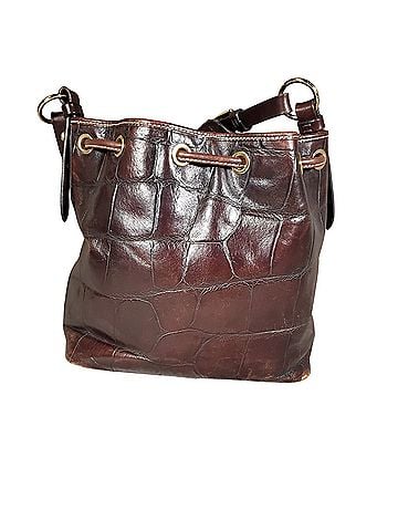 Dooney & Bourke Leather Bucket Bag (view 2)