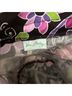 Vera Bradley 100% Cotton Floral Black Pink Makeup Bag One size - photo 4