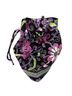Vera Bradley 100% Cotton Floral Black Pink Makeup Bag One size - photo 2