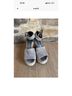 Stuart Weitzman 100% Suede Gray Sandals Size 5 - photo 11