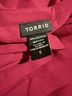 Torrid 100% Polyester Pink Blouse Size 0 - photo 3
