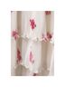 Ganni 100% Polyester Floral White Pink Casual Dress Size XS - photo 12