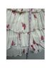 Ganni 100% Polyester Floral White Pink Casual Dress Size XS - photo 7