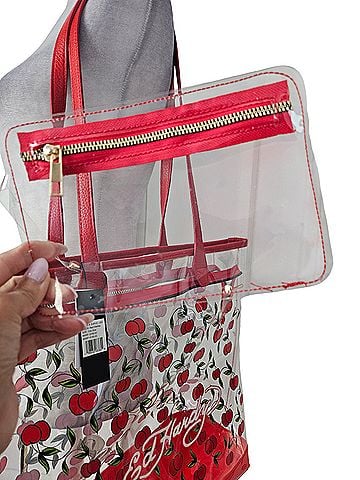 Ed Hardy Red Cherries Tote (view 2)