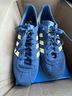 Adidas 100% Suede Blue Yellow Sneakers Size 10 - photo 4