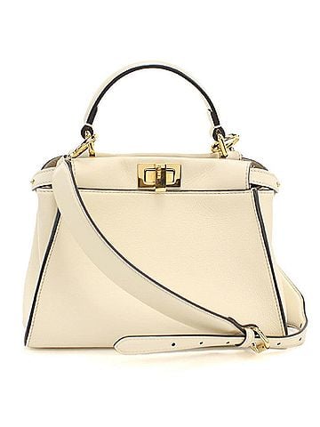 Fendi FENDI handbag 8BN244 2WAY Peekaboo Women's White (view 1)