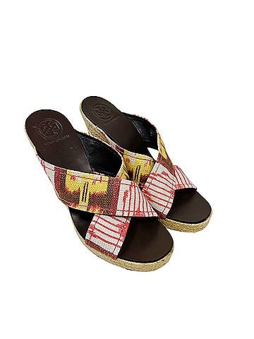 Tory Burch Kristen Espadrille Wedge Sandals (view 1)