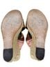 Tory Burch Gold Red Tan Sandals Size 9 - photo 9