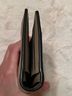 Kate Spade New York 100% Leather Color Block Black Brown Wallet One size - photo 5