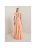 A.L.C. 100% Polyester Orange Casual Dress Size 0 - photo 6