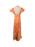 A.L.C. 100% Polyester Orange Casual Dress Size 0 - photo 11