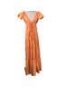 A.L.C. 100% Polyester Orange Casual Dress Size 0 - photo 7