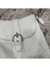 Coach 100% Leather White Shoulder Bag One size - photo 6