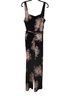 Maurices Floral Black Multi Color Jumpsuit Size XXL - photo 2