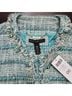 Black Label by Chico's Solid Multi Color Jacket Size 2 - photo 3