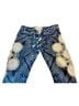 Free People Floral Blue White Jeans Size 26 - photo 2