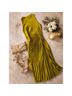 A.L.C. 100% Polyester Solid Stripes Green Yellow Cocktail Dress Size 8 - photo 14