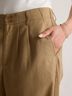 Quince Tan Linen Pants Size 16 - photo 4