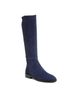 Stuart Weitzman 100% Suede Color Block Blue Boots Size 4 - photo 12
